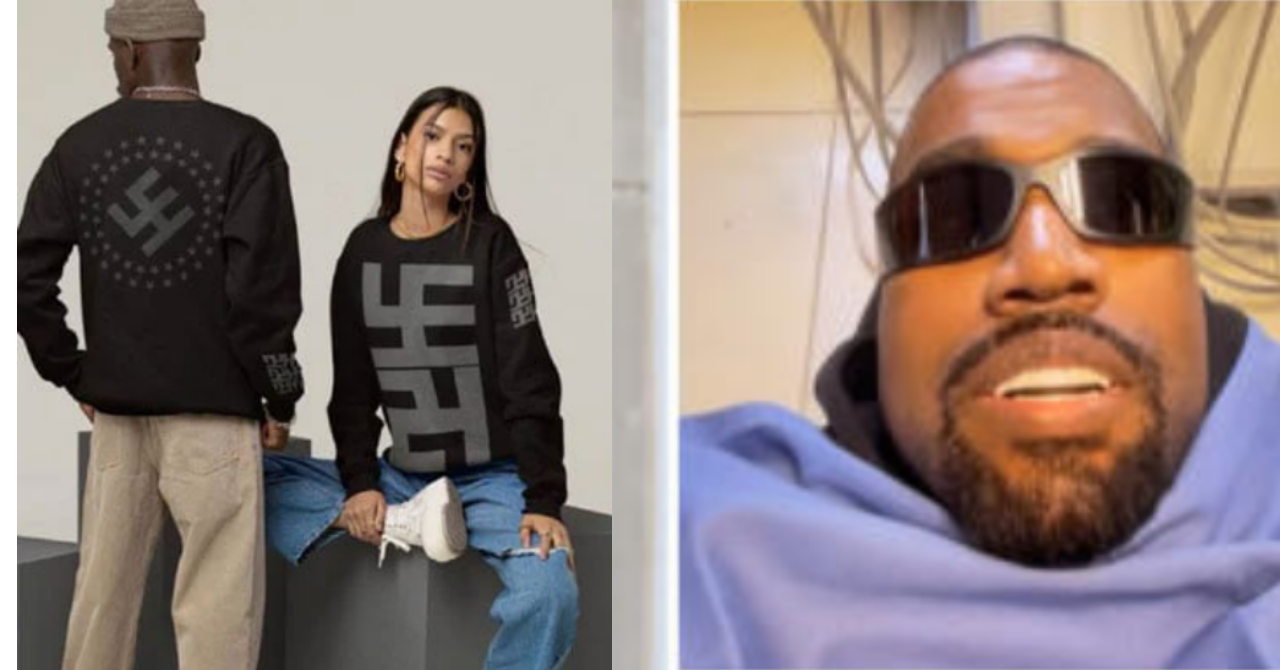 Kanye West Offers $20 Swastika-Adorned T-Shirts for Sale: A Controversial Move Amidst Ongoing Scandals