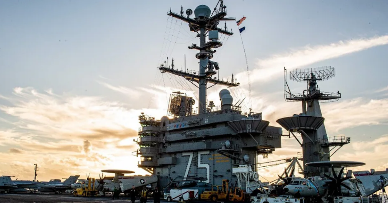 aircraft carrier uss harry truman