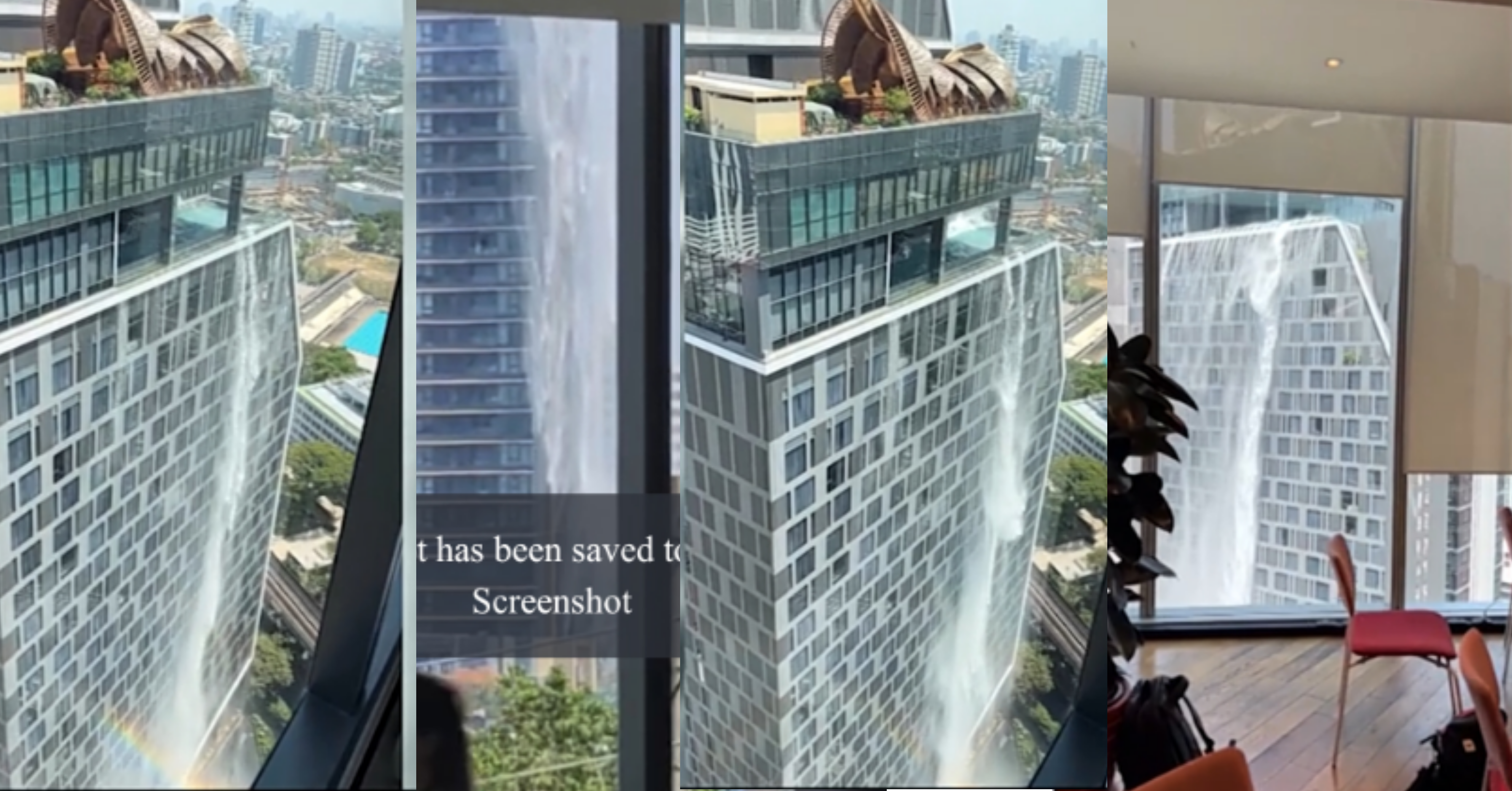 Thailand Earthquake: Pool Water Spills Over Bangkok High-Rise After 7.7-Magnitude Myanmar Quake